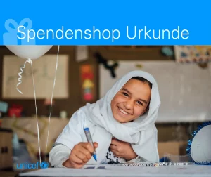 Spendenurkunde Unicef für conceptk - Jahresrückblick 2023